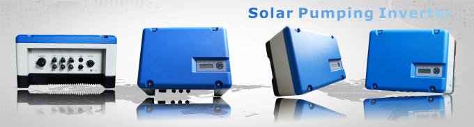 einphasig-Solarpumpen-Inverter 550W JNTECH mit zwei PC-Sonnenkollektoren
