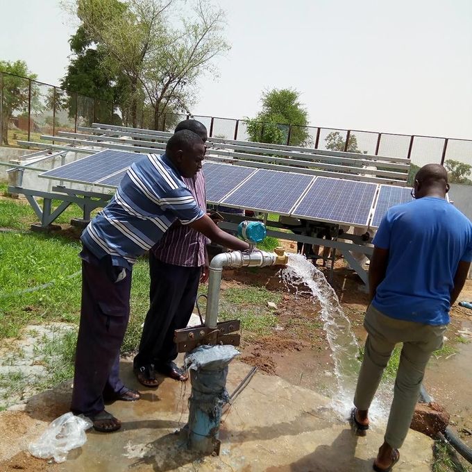 Solarpumpsystem 15HP Jntech 11kW für tägliches Wasser unter Verwendung der einfachen Installation